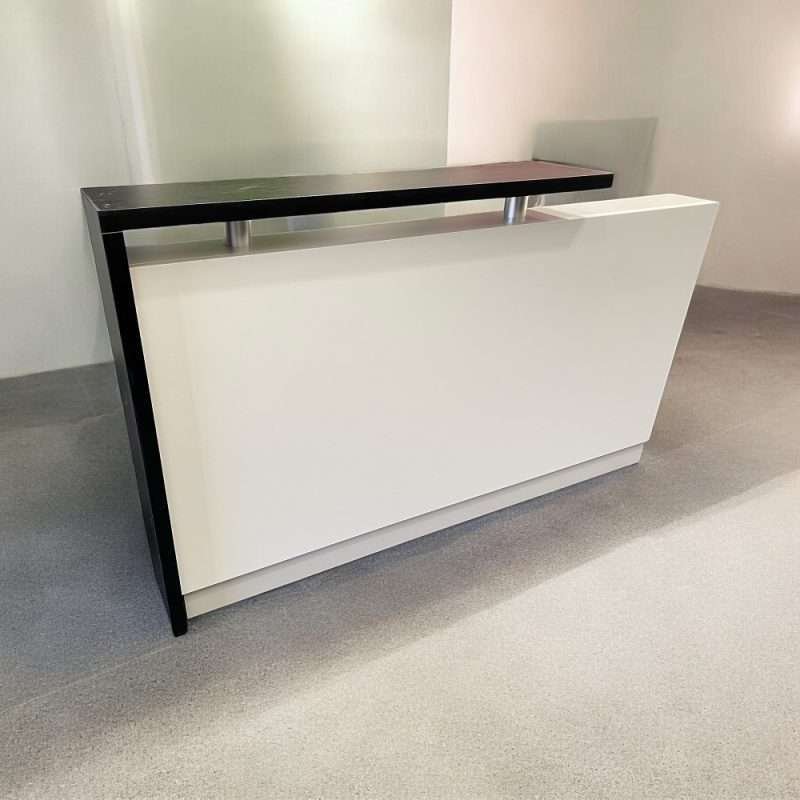 Brand New Sheen Reception Desk 1.8m - White with Drawers