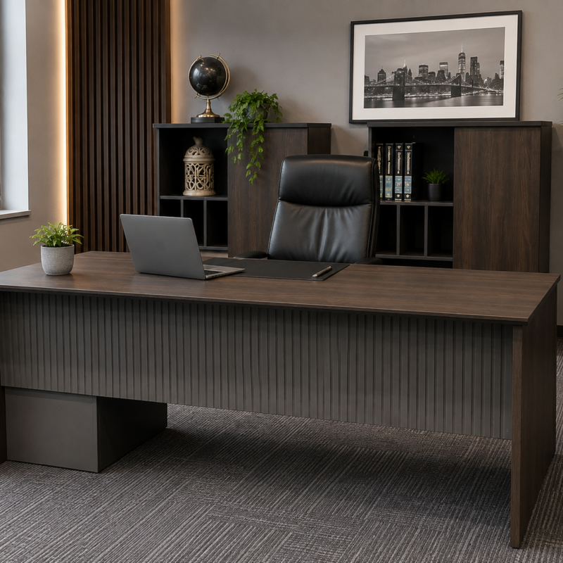 Brand New Wigan Executive Office Desk 1400mm / 1600mm